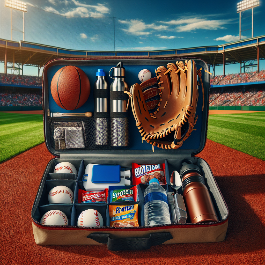 Essential Survival Kit for Traveling Baseball/Softball Parents